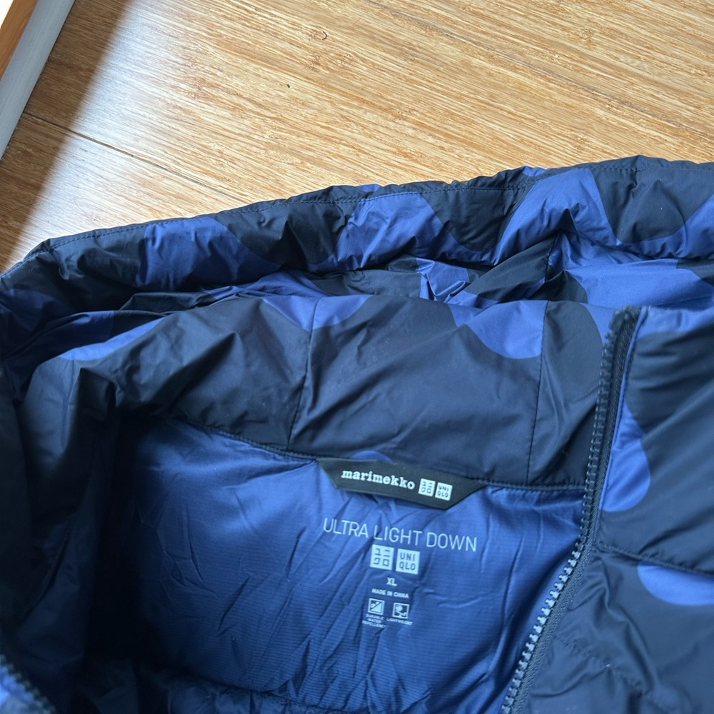 Uniqlo x Marimekko Ultralight Down Cocoon Parka NWOT - Picture 8 of 12